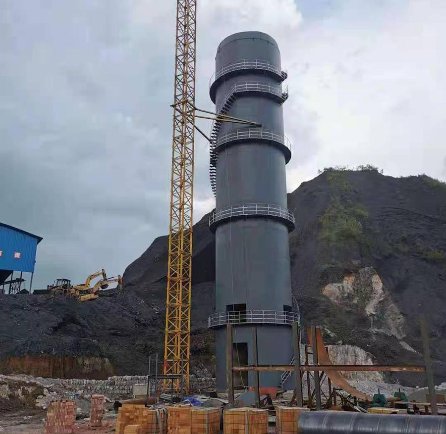 機械化環(huán)保立窯石灰窯